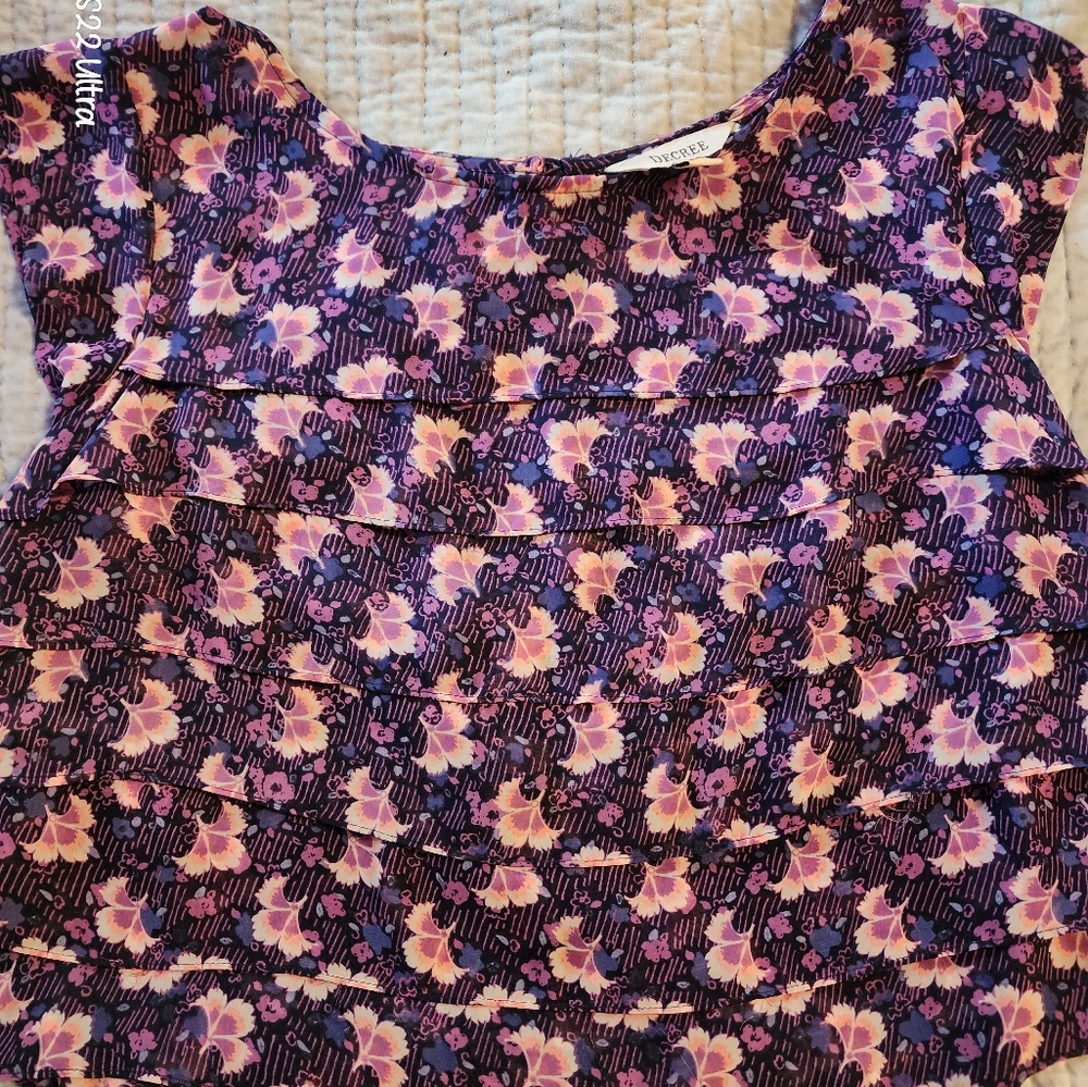 Women's Decree blouse sz L